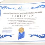 AA clinic recibe el premio Europeo de Innovcación y Tecnología 2022