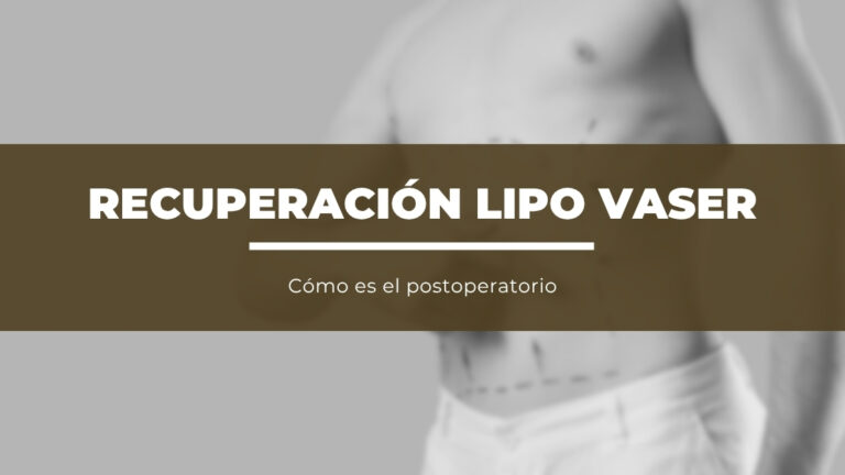 recuperación lipo vaser